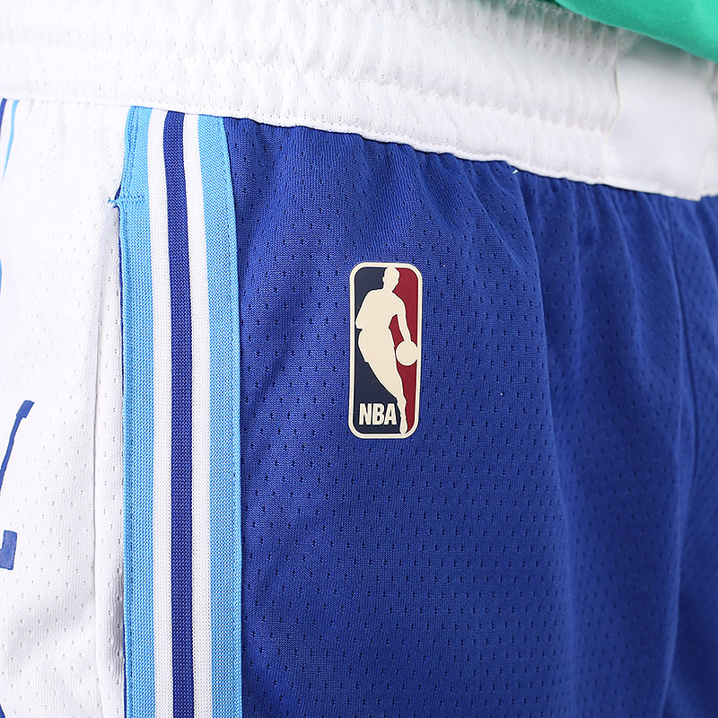 мужские синие шорты  Nike NBA Swingman Shorts Los Angeles Lakers Classic Edition 2020 CN1029-495 - цена, описание, фото 2